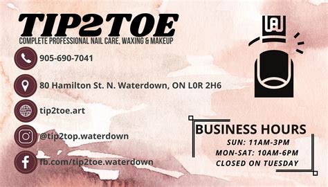 Tip 2 Toe reviews, 80 Hamilton St N, Waterdown, ON